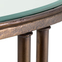 Bronze Side Table Lioness
