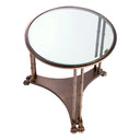 Bronze Side Table Lioness