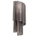 Ridged Glass Wall Lamp Imperial