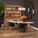 Oak Display Cabinet L Metropolitan