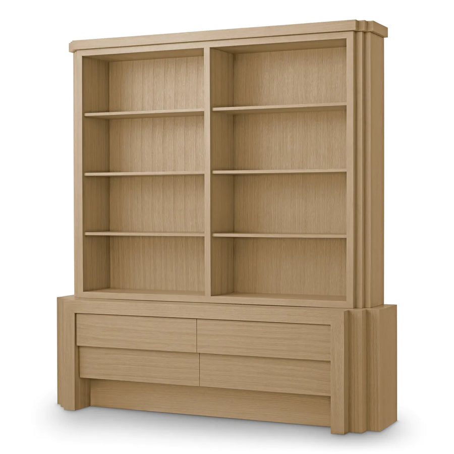 Oak Display Cabinet L Metropolitan