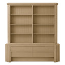 Oak Display Cabinet L Metropolitan