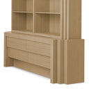 Oak Display Cabinet L Metropolitan