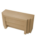 Natural Oak 2-Drawer Dresser Metropolitan