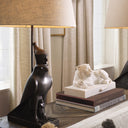 Sculptural Base Table Lamp Horus