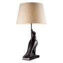 Sculptural Base Table Lamp Horus
