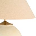 Fiberglass Table Lamp Moon Jar