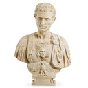 Rome Inspired Sculpture Bust of Julius Caesar