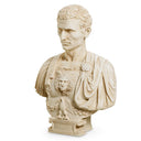 Rome Inspired Sculpture Bust of Julius Caesar