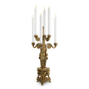 Antique Brass Candle Holder Decaix