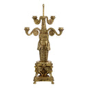 Antique Brass Candle Holder Decaix