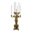 Antique Brass Candle Holder Decaix