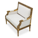 Antique Gold Accent Chair Georges Jacob