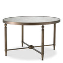 Bronze Round Coffee Table Bowery