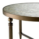 Bronze Round Coffee Table Bowery