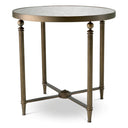 Bronze Round Side Table Bowery