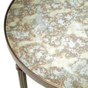 Bronze Round Side Table Bowery