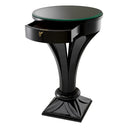 Round Glass Side Table Aswan