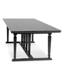Carved Trim Dining Table Americana