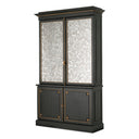 Antiqued Mirror Bar Cabinet Kellam