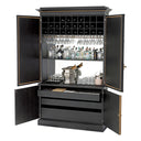 Antiqued Mirror Bar Cabinet Kellam