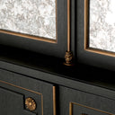 Antiqued Mirror Bar Cabinet Kellam