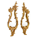 Antique Gold Carved Mirrors (2) Gould