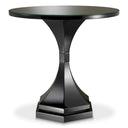 Black Glass Side Table Harlem