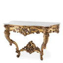 Carved Gold Console Table Rococo