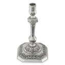 Antique Silver Candle Holder Berain