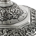 Antique Silver Candle Holder Berain