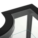 Glass Shelves Console Table Gala