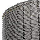Ridged Glass Chandelier Imperial Double