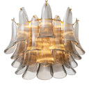 Glass Leaves Chandelier Amun