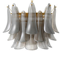 Glass Leaves Chandelier Amun