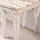 White Marble Console Table Croome Court