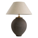 Fiberglass Table Lamp Moon Jar