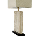 Carved Marble Table Lamp Hathor