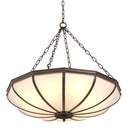 White Glass Chandelier Jenkins