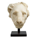 White Sandstone Lion Statue