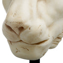 White Sandstone Lion Statue
