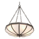 White Glass Chandelier Jenkins