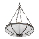 White Glass Chandelier Jenkins