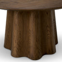 Oak Veneer Dining Table Papyrus
