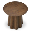 Oak Veneer Side Table Papyrus