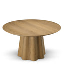 Oak Veneer Dining Table Papyrus