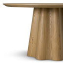 Oak Veneer Dining Table Papyrus