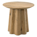 Oak Veneer Side Table Papyrus
