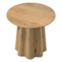 Oak Veneer Side Table Papyrus
