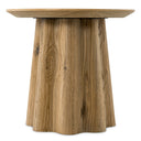 Oak Veneer Side Table Papyrus